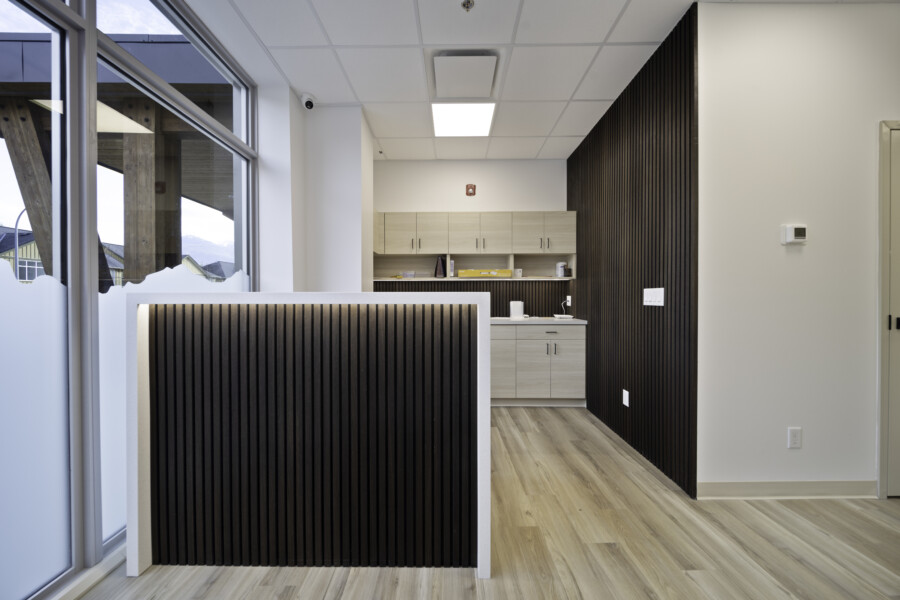 The Squamish storefront of Garibaldi Pharmacy and Terra Nova Medical clinic
